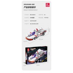 JIESTAR 92034 non  CHAP 008 bộ đồ chơi xếp lắp ráp ghép mô hình ISSUXARK 008 773 khối