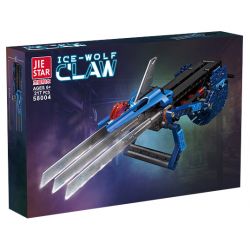 JIESTAR 58004 non  MÓNG SÓI BĂNG bộ đồ chơi xếp lắp ráp ghép mô hình  ICE-WOLF CLAW Kỹ Thuật Công Nghệ Cao Mô Hình Phương Tiện 217 khối
