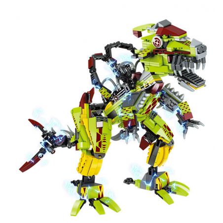 FORANGE FC3811 3811 non  BẠO LỰC TỪ TÍNH KẾT HỢP WANGLONG 8 RỒNG CỔ DÀI CÁNH TYRANT TYRANNOSAURUS JIANLONG CỘT SỐNG ĐÔI TAM GIÁC RẮN bộ đồ chơi xếp lắp ráp ghép mô hình Creator DIVERSE COMBINATIONS Sáng Tạo 773 khối