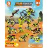 FORANGE FC3811 3811 non  BẠO LỰC TỪ TÍNH KẾT HỢP WANGLONG 8 RỒNG CỔ DÀI CÁNH TYRANT TYRANNOSAURUS JIANLONG CỘT SỐNG ĐÔI TAM GIÁC RẮN bộ đồ chơi xếp lắp ráp ghép mô hình Creator DIVERSE COMBINATIONS Sáng Tạo 773 khối