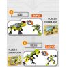 FORANGE FC3811 3811 non  BẠO LỰC TỪ TÍNH KẾT HỢP WANGLONG 8 RỒNG CỔ DÀI CÁNH TYRANT TYRANNOSAURUS JIANLONG CỘT SỐNG ĐÔI TAM GIÁC RẮN bộ đồ chơi xếp lắp ráp ghép mô hình Creator DIVERSE COMBINATIONS Sáng Tạo 773 khối