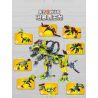 FORANGE FC3811 3811 non  BẠO LỰC TỪ TÍNH KẾT HỢP WANGLONG 8 RỒNG CỔ DÀI CÁNH TYRANT TYRANNOSAURUS JIANLONG CỘT SỐNG ĐÔI TAM GIÁC RẮN bộ đồ chơi xếp lắp ráp ghép mô hình Creator DIVERSE COMBINATIONS Sáng Tạo 773 khối