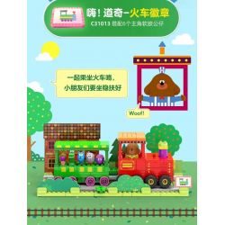 CADA DOUBLEE C31012 31012 non  CHÀO! DODGE HUY HIỆU TRANH bộ đồ chơi xếp lắp ráp ghép mô hình Movie & Game HEY DUGGEE Phim Và Trò Chơi 59 khối