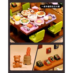 KEEPPLEY K20526 20526 non  HOA HƯỚNG DƯƠNG SINH NHẬT bộ đồ chơi xếp lắp ráp ghép mô hình