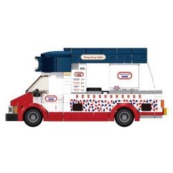 ROYAL TOYS RT01 non  XE BÁN KEM HỒNG KÔNG bộ đồ chơi xếp lắp ráp ghép mô hình City CITY STORY:HONG KONG SOFTEE CAR Thành Phố 303 khối