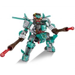 Kazi KY6627 6627 non  XE VŨ TRANG CHUYỂN NĂNG LƯỢNG MỌI ĐỊA HÌNH 4 TRONG 1 bộ đồ chơi xếp lắp ráp ghép mô hình The Third Universe Vũ Trụ Thứ 3 385 khối