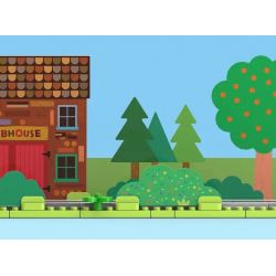 CADA DOUBLEE C31011 31011 non  CHÀO! NÉ TRÁNH HUY HIỆU KHÔNG GIAN bộ đồ chơi xếp lắp ráp ghép mô hình Movie & Game HEY DUGGEE Phim Và Trò Chơi 37 khối