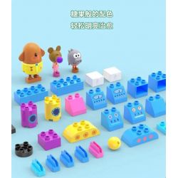 CADA DOUBLEE C31011 31011 non  CHÀO! NÉ TRÁNH HUY HIỆU KHÔNG GIAN bộ đồ chơi xếp lắp ráp ghép mô hình Movie & Game HEY DUGGEE Phim Và Trò Chơi 37 khối