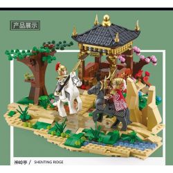 Decool 20505 Jisi 20505 non  SUN CE VÀ TAISHI CI bộ đồ chơi xếp lắp ráp ghép mô hình Three Kingdoms Tam Quốc Diễn Nghĩa 895 khối
