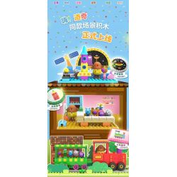 CADA DOUBLEE C31011 31011 non  CHÀO! NÉ TRÁNH HUY HIỆU KHÔNG GIAN bộ đồ chơi xếp lắp ráp ghép mô hình Movie & Game HEY DUGGEE Phim Và Trò Chơi 37 khối