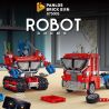 PanlosBrick 675005 Panlos Brick 675005 non  XE TẢI BIẾN HÌNH OPTIMUS PRIME MECHA bộ đồ chơi xếp lắp ráp ghép mô hình ROBOT 771 khối