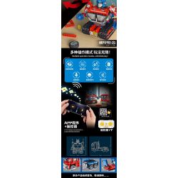 PanlosBrick 675005 Panlos Brick 675005 non  XE TẢI BIẾN HÌNH OPTIMUS PRIME MECHA bộ đồ chơi xếp lắp ráp ghép mô hình ROBOT 771 khối