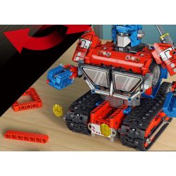 PanlosBrick 675005 Panlos Brick 675005 non  XE TẢI BIẾN HÌNH OPTIMUS PRIME MECHA bộ đồ chơi xếp lắp ráp ghép mô hình ROBOT 771 khối