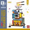 ZHEGAO 00928 00929 00930 00931 non  KHUNG CẢNH ĐƯỜNG PHỐ ĐẦY MÀU SẮC CỬA HÀNG TIỆN LỢI NHÀ RAMEN PHÒNG TRÒ CHƠI QUÁN TRÀ SỮA bộ đồ chơi xếp lắp ráp ghép mô hình Creator COLORFUL STREET VIEW Sáng Tạo 2798 khối