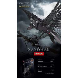 SUPER 18K K201 non  NGƯỜI CÁT QUẠ bộ đồ chơi xếp lắp ráp ghép mô hình Dc Comics Super Heroes THE SANDMAN Siêu Anh Hùng Dc 596 khối