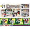 ROYAL TOYS RT10 non  TẬP BÁO bộ đồ chơi xếp lắp ráp ghép mô hình City CITY STORY:NEWS STALL Thành Phố 156 khối