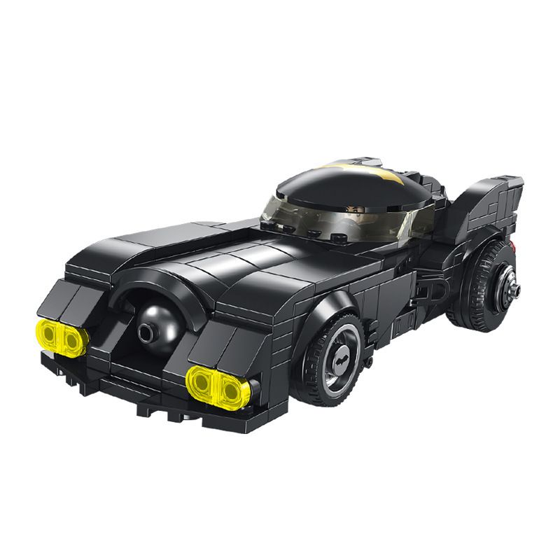PanlosBrick 666040 Panlos Brick 666040 non  BAT CARIOT. bộ đồ chơi xếp lắp ráp ghép mô hình The  Batman Movie RACING BATMOBILE Người Dơi Bảo Vệ Gotham 339 khối