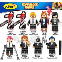 KOPF KF6180 6180 KF1867 1867 KF1867A 1867A KF1868 1868 KF1869 1869 KF1870 1870 KF1871 1871 KF1872 1872 KF1873 1873 KF1874 1874 non  CHAINSAW MAN MINIFIGURE 9 LOẠI bộ đồ chơi xếp lắp ráp ghép mô hình Collectable Minifigures Búp Bê Sưu Tầm