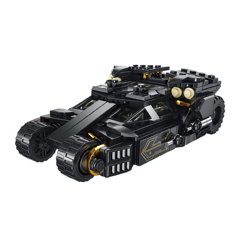 PanlosBrick 666039 Panlos Brick 666039 non  BAT CARIOT. bộ đồ chơi xếp lắp ráp ghép mô hình The  Batman Movie RACING BATMOBILE Người Dơi Bảo Vệ Gotham 323 khối
