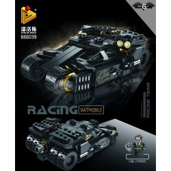 PanlosBrick 666039 Panlos Brick 666039 non  BAT CARIOT. bộ đồ chơi xếp lắp ráp ghép mô hình The  Batman Movie RACING BATMOBILE Người Dơi Bảo Vệ Gotham 323 khối