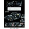 PanlosBrick 666039 Panlos Brick 666039 non  BAT CARIOT. bộ đồ chơi xếp lắp ráp ghép mô hình The  Batman Movie RACING BATMOBILE Người Dơi Bảo Vệ Gotham 323 khối