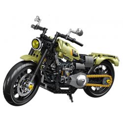 FORANGE FC9303 9303 non  CHIBIN JIJI XE MÁY BIẾN DẠNG MÀU VÀNG bộ đồ chơi xếp lắp ráp ghép mô hình  ENGINE MORPH Kỹ Thuật Công Nghệ Cao Mô Hình Phương Tiện 479 khối