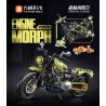 FORANGE FC9303 9303 non  CHIBIN JIJI XE MÁY BIẾN DẠNG MÀU VÀNG bộ đồ chơi xếp lắp ráp ghép mô hình  ENGINE MORPH Kỹ Thuật Công Nghệ Cao Mô Hình Phương Tiện 479 khối