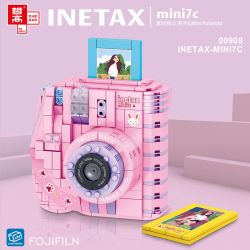 ZHEGAO 00908 non  FTSE POLAROID bộ đồ chơi xếp lắp ráp ghép mô hình Creator Expert FOJIFILN POLAROID INETAX MINI7C Chuyên Gia Sáng Tạo 494 khối