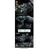 PanlosBrick 666038 Panlos Brick 666038 non  BAT CARIOT. bộ đồ chơi xếp lắp ráp ghép mô hình The  Batman Movie RACING BATMOBILE Người Dơi Bảo Vệ Gotham 328 khối