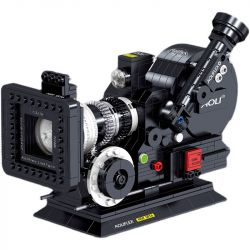 ZHEGAO 00906 non  MÁY ẢNH ARRI CỔ ĐIỂN bộ đồ chơi xếp lắp ráp ghép mô hình Creator Expert AOLIFLEX HS II SR16 DIGITAL CAMERA Chuyên Gia Sáng Tạo 608 khối