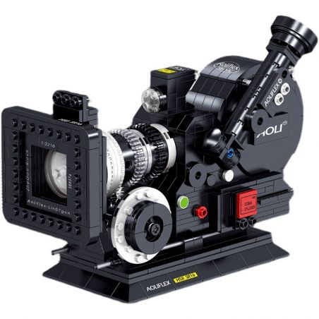 ZHEGAO 00906 non  MÁY ẢNH ARRI CỔ ĐIỂN bộ đồ chơi xếp lắp ráp ghép mô hình Creator Expert AOLIFLEX HS II SR16 DIGITAL CAMERA Chuyên Gia Sáng Tạo 608 khối