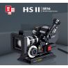 ZHEGAO 00906 non  MÁY ẢNH ARRI CỔ ĐIỂN bộ đồ chơi xếp lắp ráp ghép mô hình Creator Expert AOLIFLEX HS II SR16 DIGITAL CAMERA Chuyên Gia Sáng Tạo 608 khối