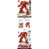 LEDUO 76107 non  MECHA CHỐNG HULK MK45 bộ đồ chơi xếp lắp ráp ghép mô hình Marvel Super Heroes Siêu Anh Hùng Marvel 977 khối