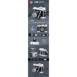 ZHEGAO 00905 non  MÁY ẢNH KỸ THUẬT SỐ bộ đồ chơi xếp lắp ráp ghép mô hình Creator Expert LANMUI LM-1 A974 DIGITAL CAMERA Chuyên Gia Sáng Tạo 474 khối