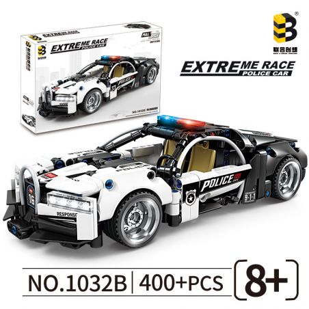 B BRAND 1032B PROGRESS MODEL 10236 non  XE CẢNH SÁT BUDDI DUBAI bộ đồ chơi xếp lắp ráp ghép mô hình SPEED & FURIOUS 556 khối