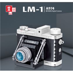 ZHEGAO 00905 non  MÁY ẢNH KỸ THUẬT SỐ bộ đồ chơi xếp lắp ráp ghép mô hình Creator Expert LANMUI LM-1 A974 DIGITAL CAMERA Chuyên Gia Sáng Tạo 474 khối