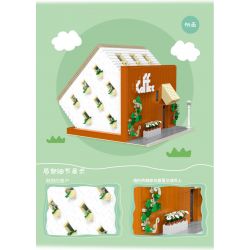 MorkModel 10209 Mork Model 10209 non  QUÁN CÀ PHÊ LỘN NGƯỢC bộ đồ chơi xếp lắp ráp ghép mô hình Modular Buildings UPSIDE DOWN CAFE Mô Hình Nhà Cửa 3118 khối