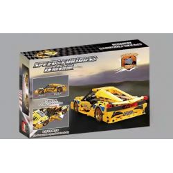 PROGRESS MODEL 10235 non  TRỞ LẠI XE bộ đồ chơi xếp lắp ráp ghép mô hình SPEED & FURIOUS 518 khối