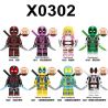XINH 1620 1621 1622 1623 X0302 0302 1616 1617 1618 1619 non  DEADPOOL NHÂN VẬT NHỎ 8 LOẠI bộ đồ chơi xếp lắp ráp ghép mô hình Collectable Minifigures Búp Bê Sưu Tầm