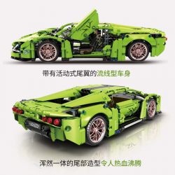 B BRAND 1330 K CARD 1340 non  LAMBORGHINI tỷ lệ 1:14 bộ đồ chơi xếp lắp ráp ghép mô hình  DEFORMED Kỹ Thuật Công Nghệ Cao Mô Hình Phương Tiện 1073 khối