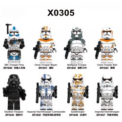 XINH 1644 1645 1646 1647 X0305 0305 1640 1641 1642 1643 non  CHIẾN TRANH GIỮA CÁC VÌ SAO NHÂN VẬT NHỎ 8 LOẠI bộ đồ chơi xếp lắp ráp ghép mô hình Star Wars