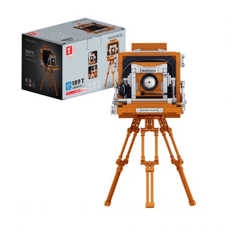 ZHEGAO 00904 non  MÁY ẢNH KỸ THUẬT SỐ bộ đồ chơi xếp lắp ráp ghép mô hình Creator Expert HAOUSEEL 189T G1613 DIGITAL CAMERA Chuyên Gia Sáng Tạo 694 khối