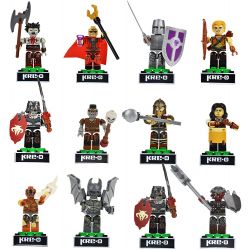 KRE-O A6735 6735 non  DUNGEONS & DRAGONS GÓI XÂY DỰNG QUÂN ĐỘI WAVE 2 bộ đồ chơi xếp lắp ráp ghép mô hình Computer Games ARMY BUILDER PACK WAVE2 Trò Chơi