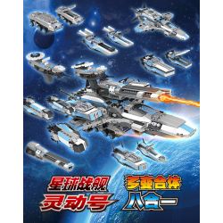 COGO 15050 non  TINH THẦN CHIẾN TRANH GIỮA CÁC VÌ SAO bộ đồ chơi xếp lắp ráp ghép mô hình 1526 khối