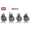 XINH X0314 0314 1714 1715 1716 1717 1718 1719 1720 1721 non  8 NHÂN VẬT NHỎ CHIẾN BINH LÙN bộ đồ chơi xếp lắp ráp ghép mô hình Medieval Castle DWARF WARRIOR Chiến Tranh Trung Cổ