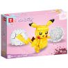 ZHEGAO 00895 non  POKEMON PIKKO bộ đồ chơi xếp lắp ráp ghép mô hình GO BABY 1006 khối