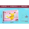 ZHEGAO 00895 non  POKEMON PIKKO bộ đồ chơi xếp lắp ráp ghép mô hình GO BABY 1006 khối