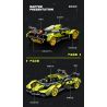 SEMBO WEKKI VIGGI 715306 non  TÍCH LŨY VŨ KHÍ XE THỂ THAO LAMBORGHINI PHANTOM V12 Ý TƯỞNG tỷ lệ 1:18 bộ đồ chơi xếp lắp ráp ghép mô hình  LAMBORGHINI VISION GT Kỹ Thuật Công Nghệ Cao Mô Hình Phương Tiện 883 khối