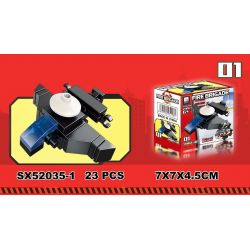 323 SX52035 52035 non  10 KẾT HỢP XE LỬA ĐẶC BIỆT bộ đồ chơi xếp lắp ráp ghép mô hình Creator FIRE BRIGADE Sáng Tạo