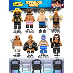 KOPF KF6171 6171 KF1796 1796 KF1797 1797 KF1798 1798 KF1799 1799 KF1780 1780 KF1781 1781 KF1782 1782 KF1783 1783 non  KING OF WRESTLING MINIFIGURES 8 PHONG CÁCH bộ đồ chơi xếp lắp ráp ghép mô hình Collectable Minifigures Búp Bê Sưu Tầm